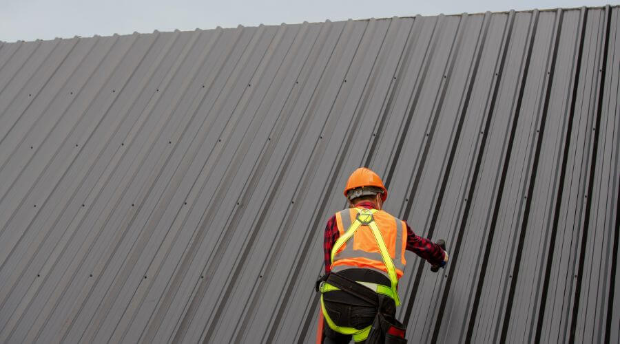 Professional metal roof installation services in Ulm, MT